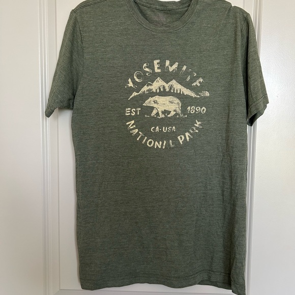 The North Face Other - Yosemite National Park Green T-Shirt